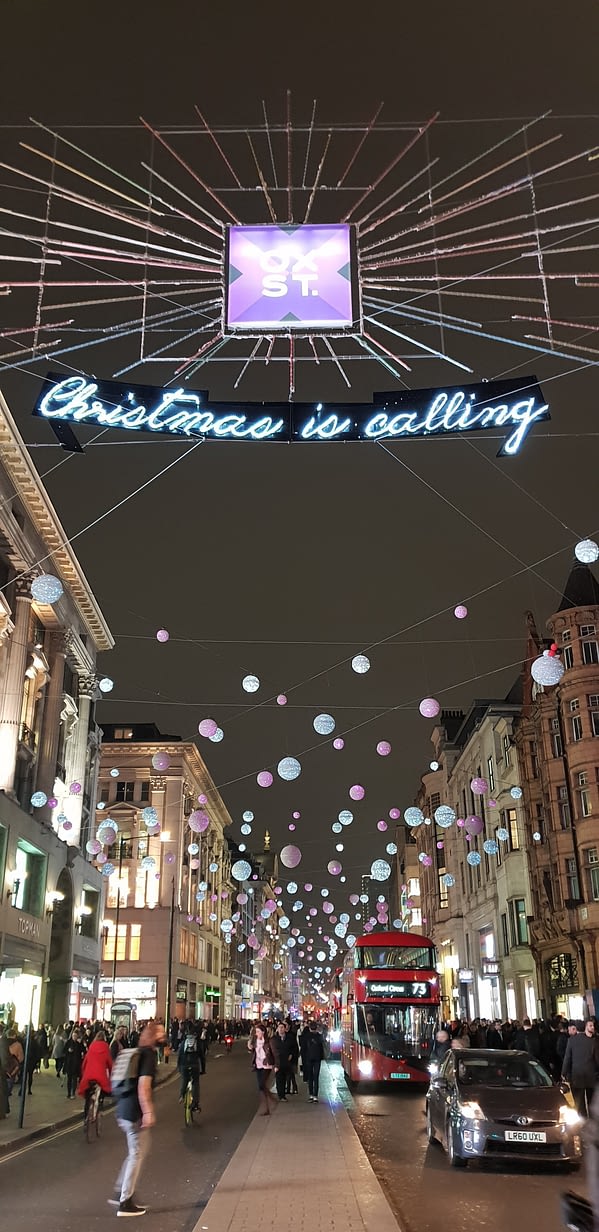 Christmas Lights in London | Adil Musa Official Blog